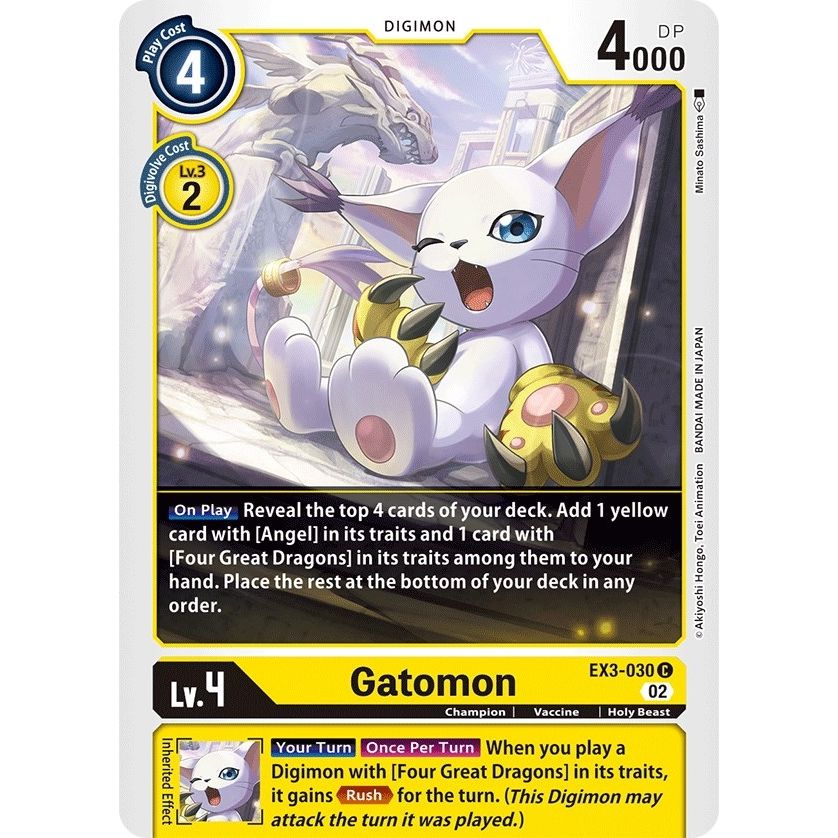 Image for Gatomon (EX3-030 C) (EX03) - Digimon Card Game