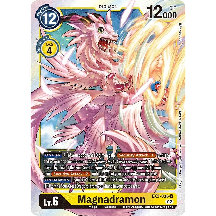 Image for Magnadramon (EX3-036 R) (EX03) - Digimon Card Game