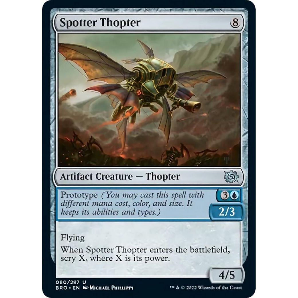 Image for Spotter Thopter (80) (BRO) - Magic: The Gathering