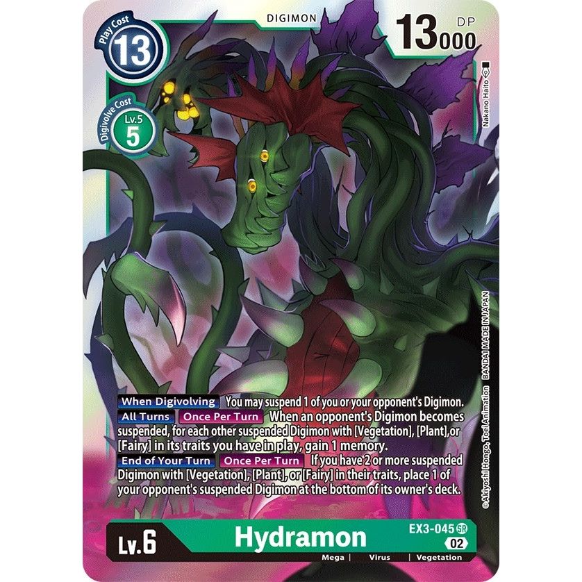 Image for Hydramon (EX3-045 SR) (EX03) - Digimon Card Game