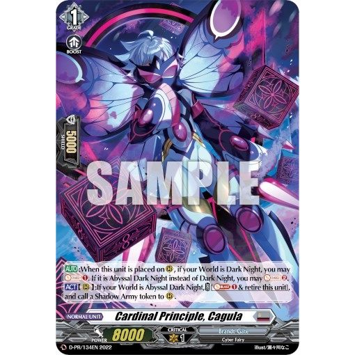Image for Cardinal Principle, Cagula (Foil) (D-PR/134EN) (D-PR) - Cardfight Vanguard