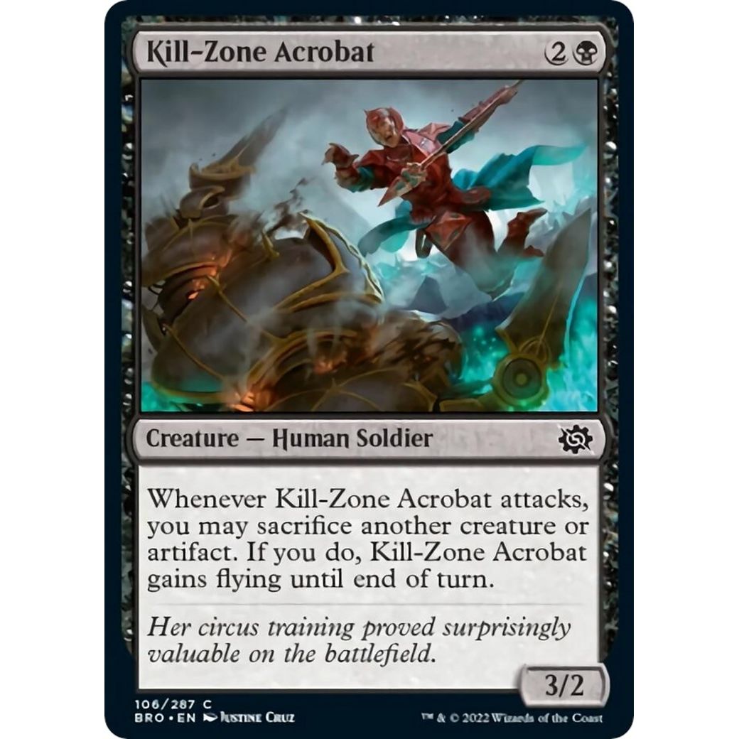Image for Kill-Zone Acrobat (106) (BRO) - Magic: The Gathering