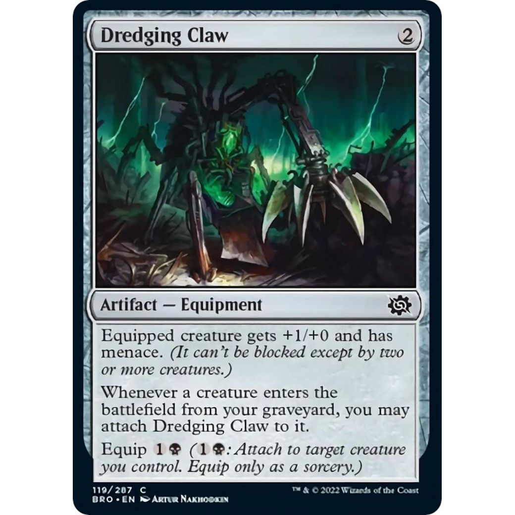 Image for Dredging Claw (119) (BRO) - Magic: The Gathering