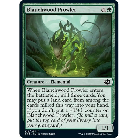 Image for Blanchwood Prowler (172) (BRO) - Magic: The Gathering