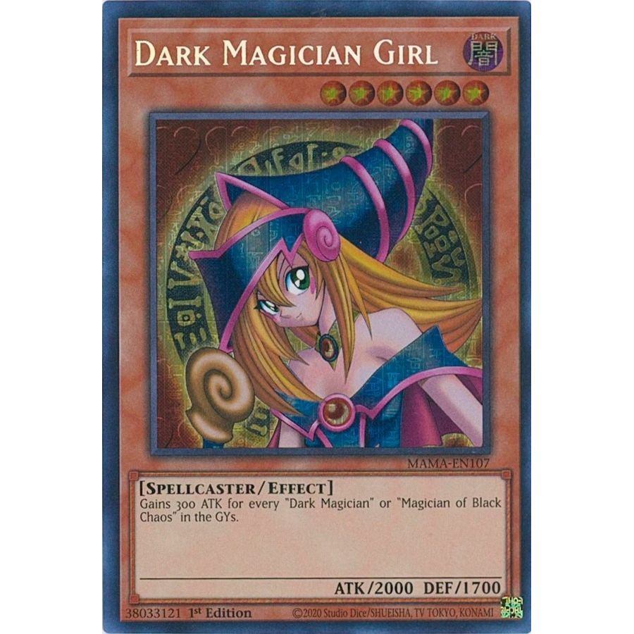 Image for Dark Magician Girl (Secret Pharaoh's Rare) (MAMA-EN107) (MAMA) - YuGiOh