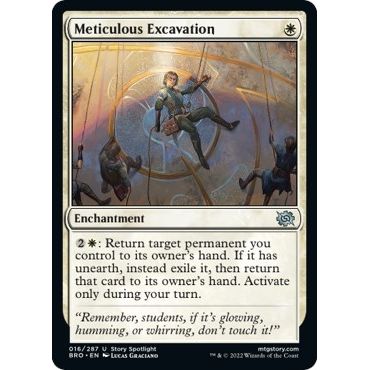 Image for Meticulous Excavation (16) (BRO) - Magic: The Gathering