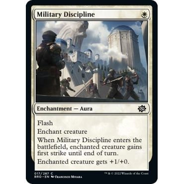 Image for Military Discipline (17) (BRO) - Magic: The Gathering