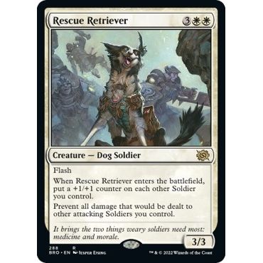 Image for Rescue Retriever (288) (BRO) - Magic: The Gathering