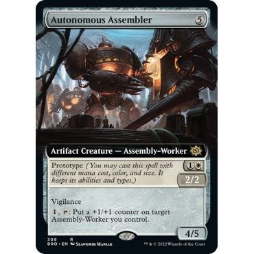Image for Autonomous Assembler (Extended Art) (309) (BRO) - Magic: The Gathering