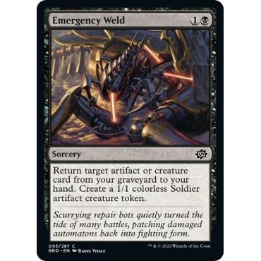 Image for Emergency Weld (93) (BRO) - Magic: The Gathering