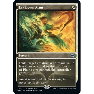Image for Lay Down Arms (380) (PPBRO) - Magic: The Gathering