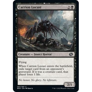 Image for Carrion Locust (87) (BRO) - Magic: The Gathering