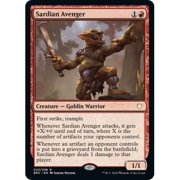 Image for Sardian Avenger (23) (BRC) - Magic: The Gathering