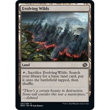 Image for Evolving Wilds (261) (BRO) - Magic: The Gathering