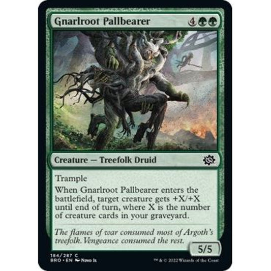 Image for Gnarlroot Pallbearer (184) (BRO) - Magic: The Gathering