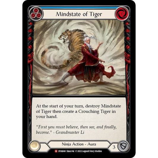 Image for Mindstate of Tiger (DYN048) (DYN) - Flesh and Blood TCG