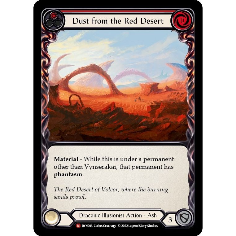 Image for Dust from the Red Desert (DYN003) (DYN) - Flesh and Blood TCG