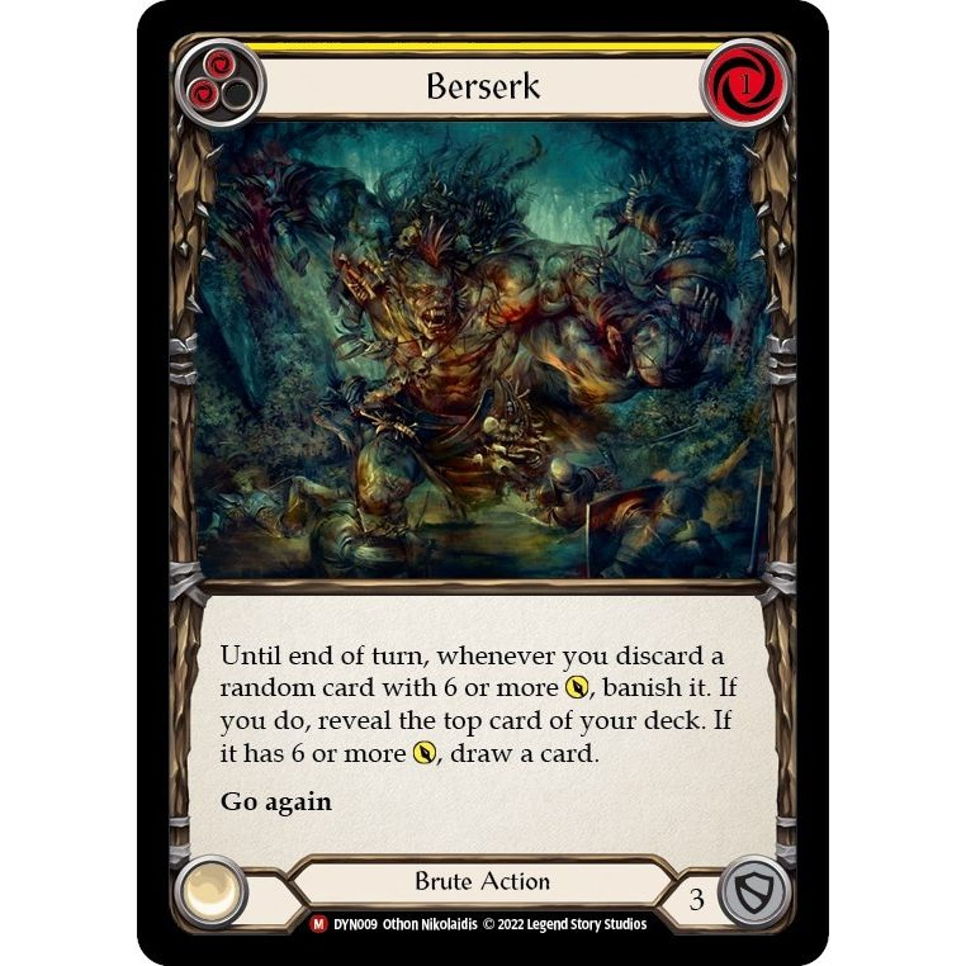 Image for Berserk (DYN009) (DYN) - Flesh and Blood TCG