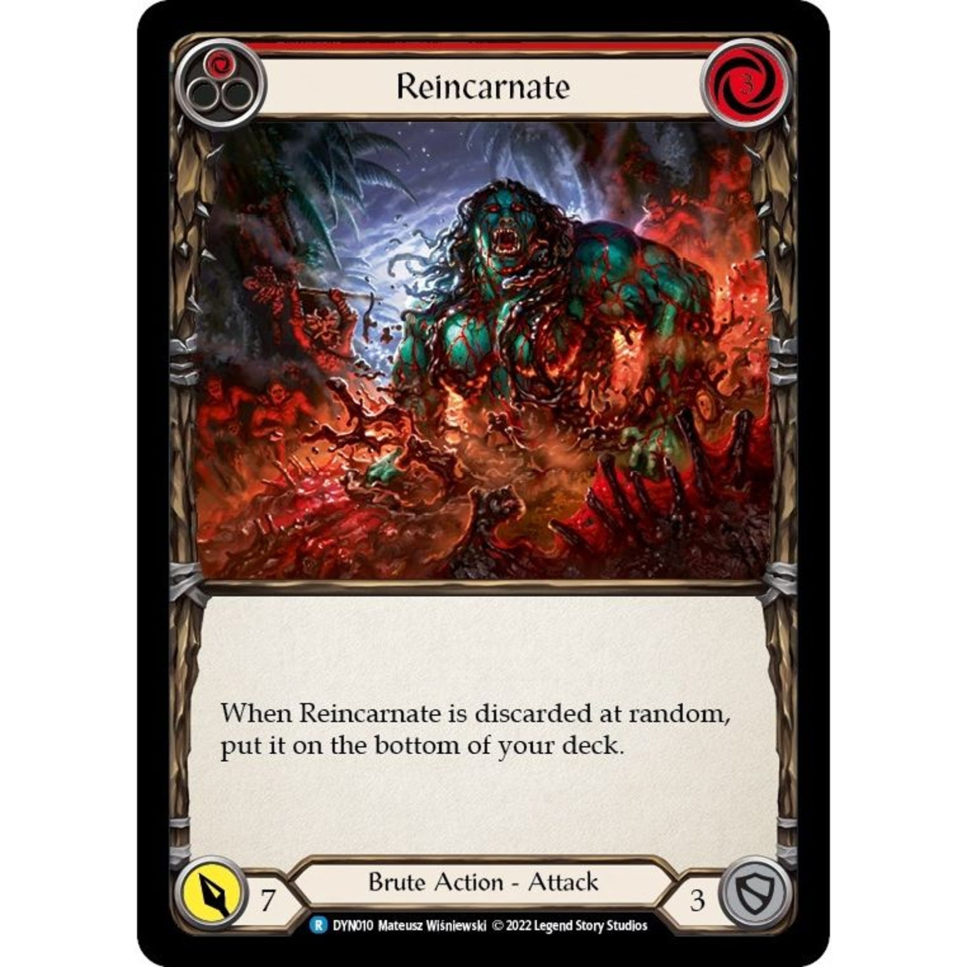 Image for Reincarnate (Red) (DYN010) (DYN) - Flesh and Blood TCG