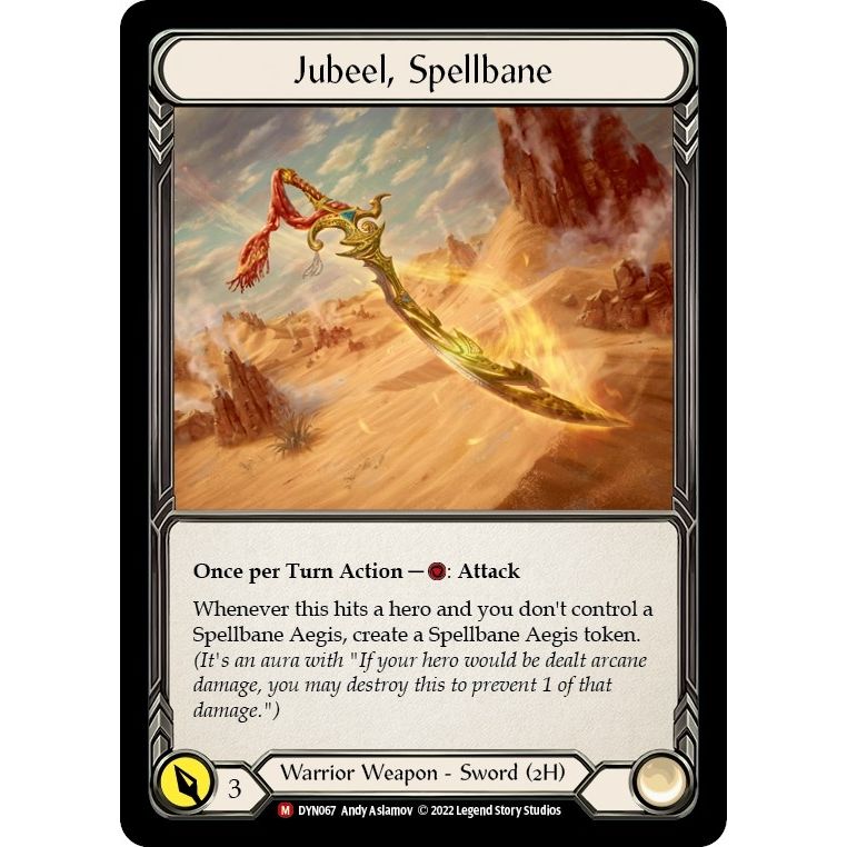 Image for Jubeel, Spellbane (DYN067) (DYN) - Flesh and Blood TCG