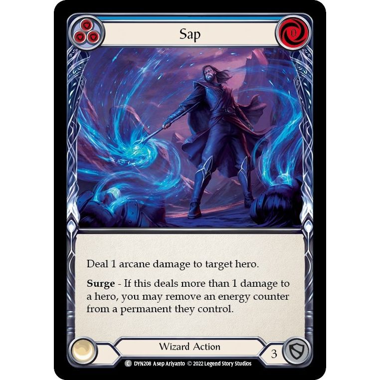 Image for Sap (Blue) (DYN208) (DYN) - Flesh and Blood TCG