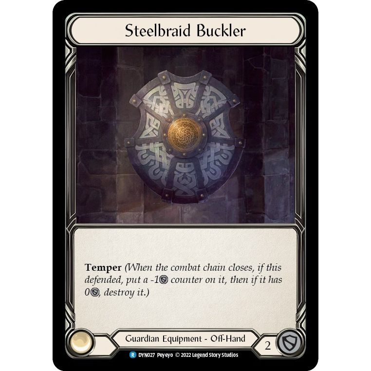 Image for Steelbraid Buckler (DYN027) (DYN) - Flesh and Blood TCG
