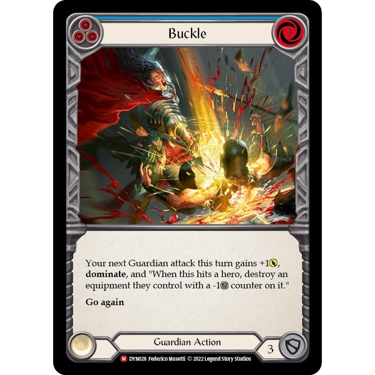 Image for Buckle (DYN028) (DYN) - Flesh and Blood TCG