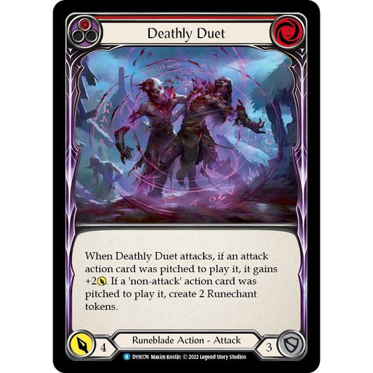 Image for Deathly Duet (Red) (DYN176) (DYN) - Flesh and Blood TCG