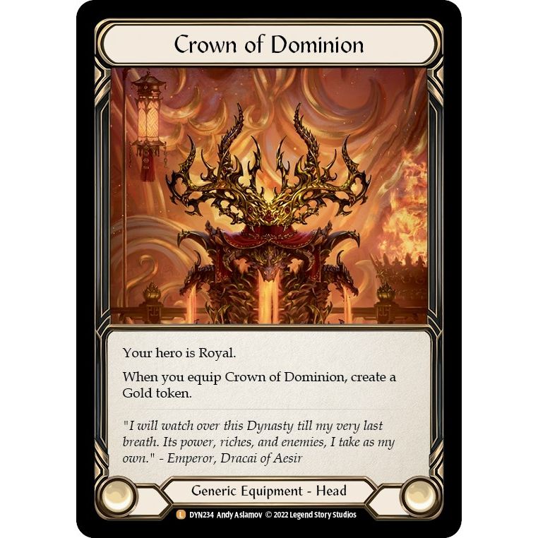 Image for Crown of Dominion (DYN234) (DYN) - Flesh and Blood TCG