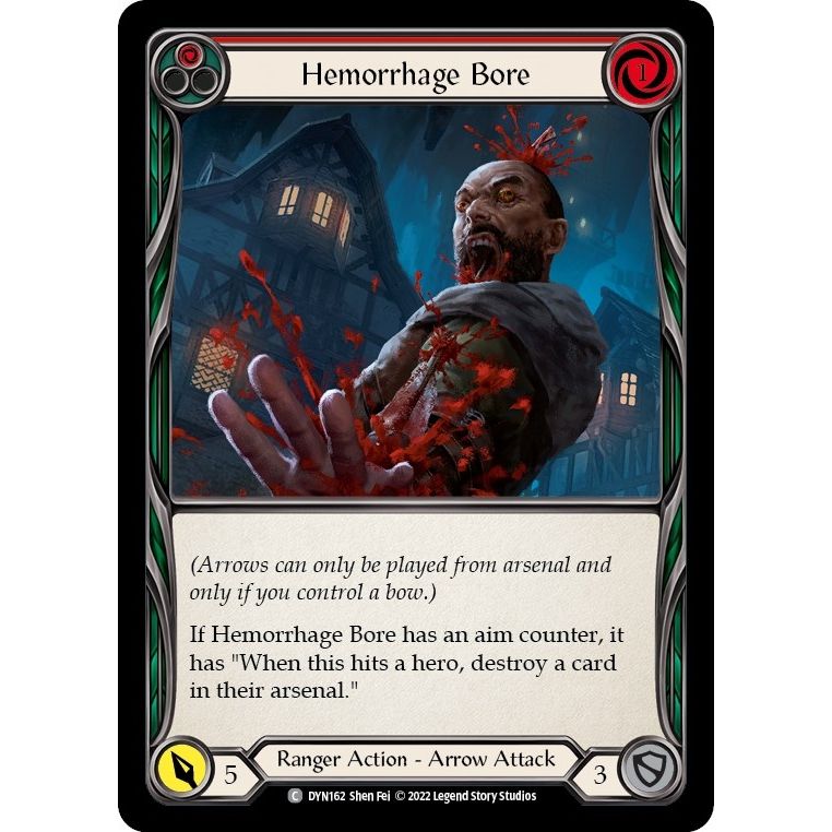 Image for Hemorrhage Bore (Red) (DYN162) (DYN) - Flesh and Blood TCG