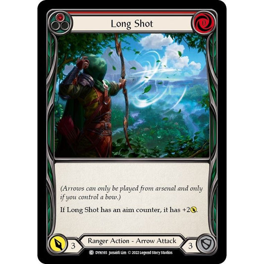 Image for Long Shot (Red) (DYN165) (DYN) - Flesh and Blood TCG