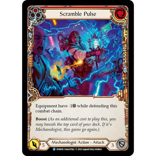Image for Scramble Pulse (Red) (DYN095) (DYN) - Flesh and Blood TCG