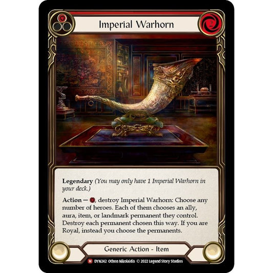 Image for Imperial Warhorn (DYN242) (DYN) - Flesh and Blood TCG