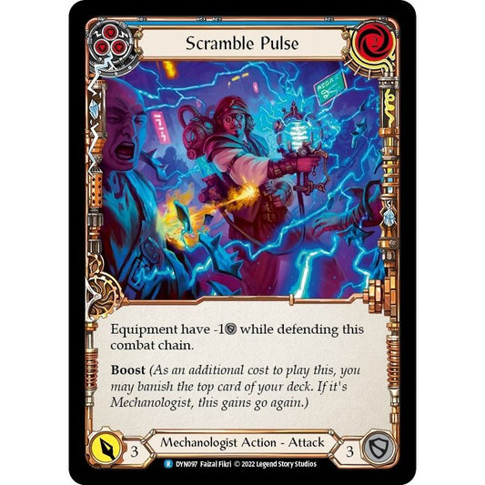 Image for Scramble Pulse (Blue) (DYN097) (DYN) - Flesh and Blood TCG