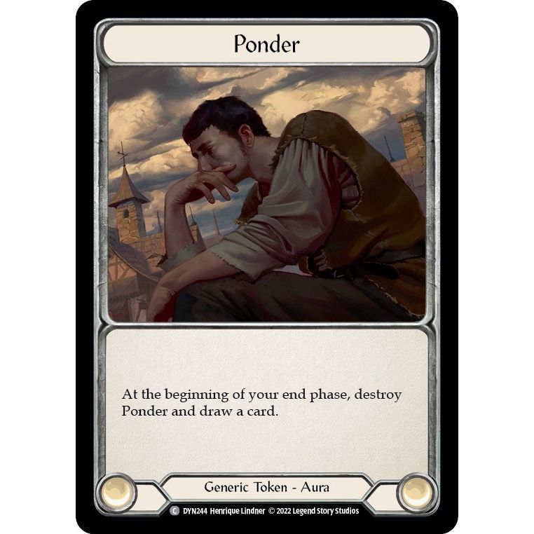 Image for Ponder (DYN244) (DYN) - Flesh and Blood TCG