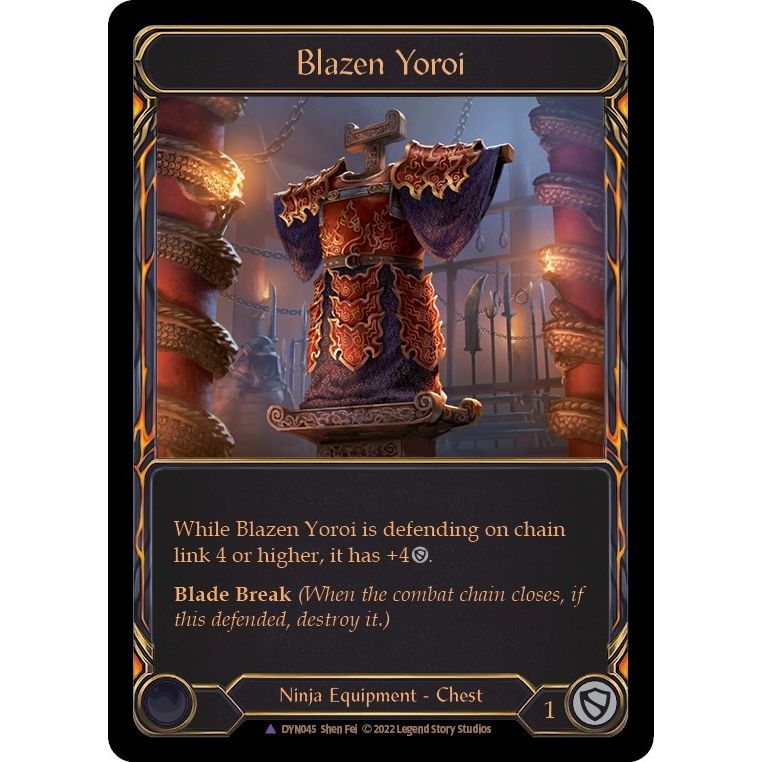 Image for Blazen Yoroi (Marvel) (DYN045) (DYN) - Flesh and Blood TCG