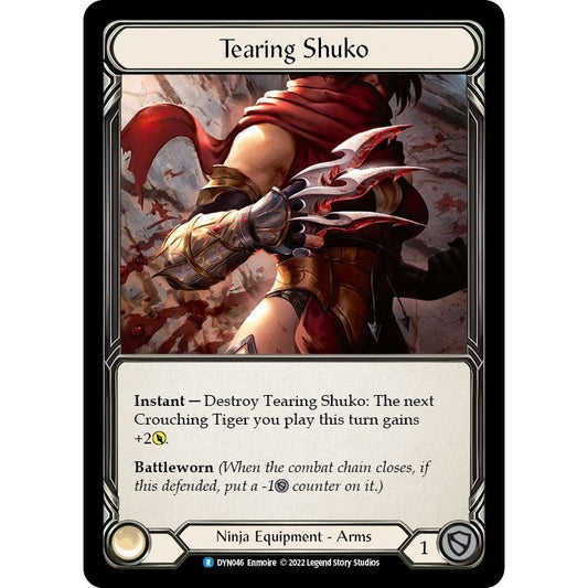 Image for Tearing Shuko (DYN046) (DYN) - Flesh and Blood TCG