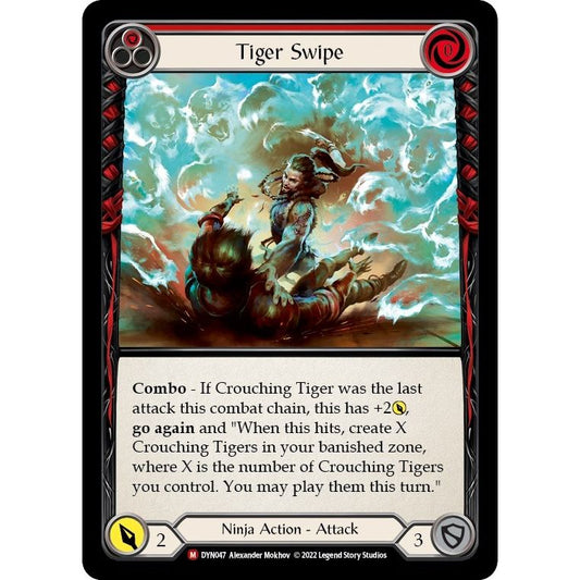 Image for Tiger Swipe (DYN047) (DYN) - Flesh and Blood TCG