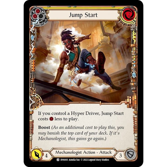 Image for Jump Start (Yellow) (DYN105) (DYN) - Flesh and Blood TCG