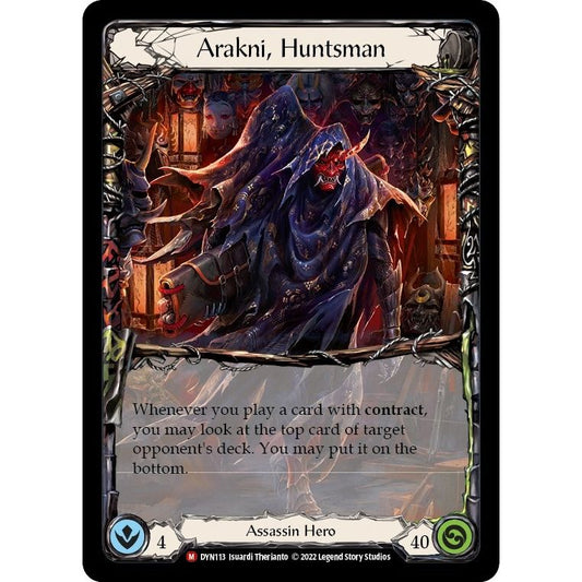 Image for Arakni, Huntsman (DYN113) (DYN) - Flesh and Blood TCG