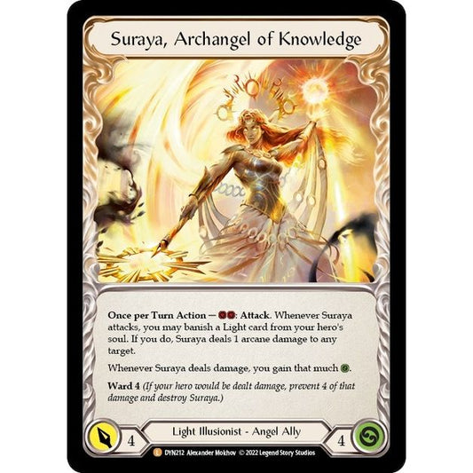 Image for Invoke Suraya // Suraya, Archangel of Knowledge (DYN212) (DYN) - Flesh and Blood TCG