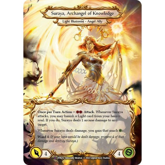 Image for Invoke Suraya // Suraya, Archangel of Knowledge (Marvel) (DYN212) (DYN) - Flesh and Blood TCG