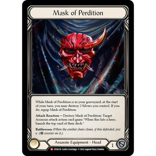 Image for Mask of Perdition (DYN118) (DYN) - Flesh and Blood TCG