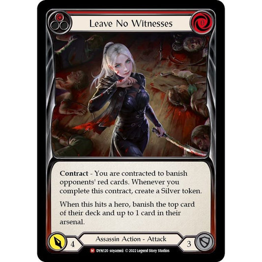 Image for Leave No Witnesses (DYN120) (DYN) - Flesh and Blood TCG