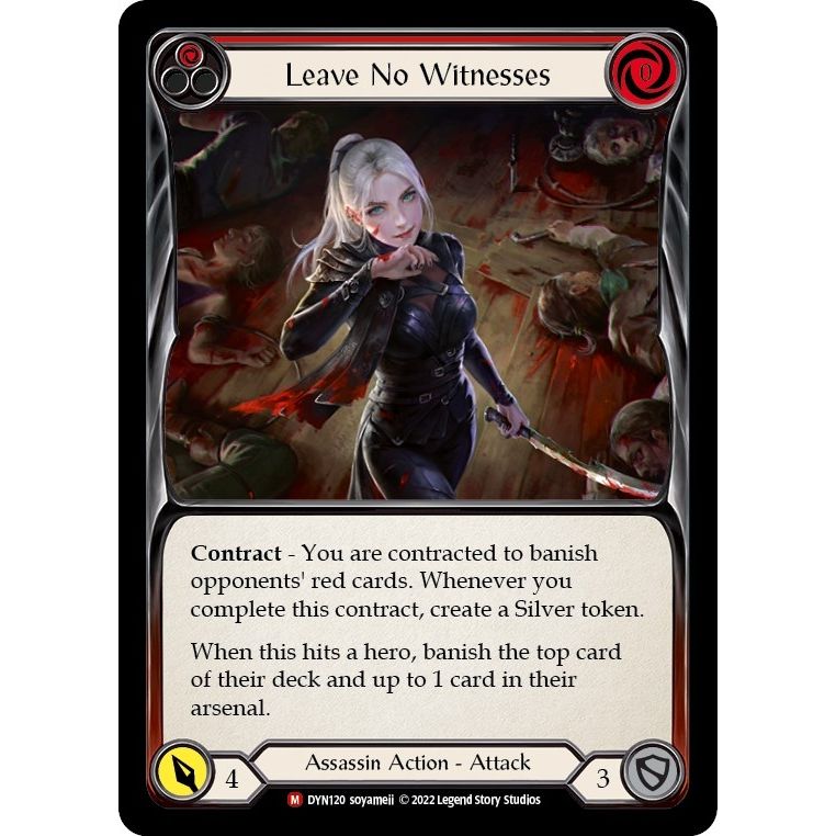 Image for Leave No Witnesses (DYN120) (DYN) - Flesh and Blood TCG