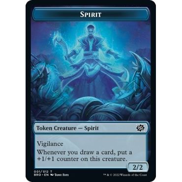 Image for Spirit Token (1) (BRO) - Magic: The Gathering
