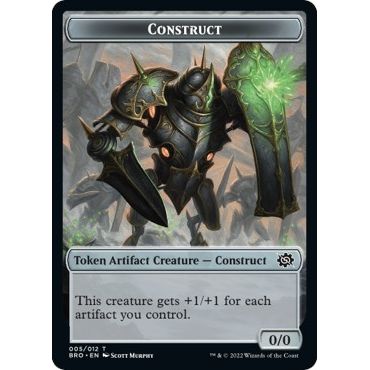 Image for Construct Token (005) (5) (BRO) - Magic: The Gathering