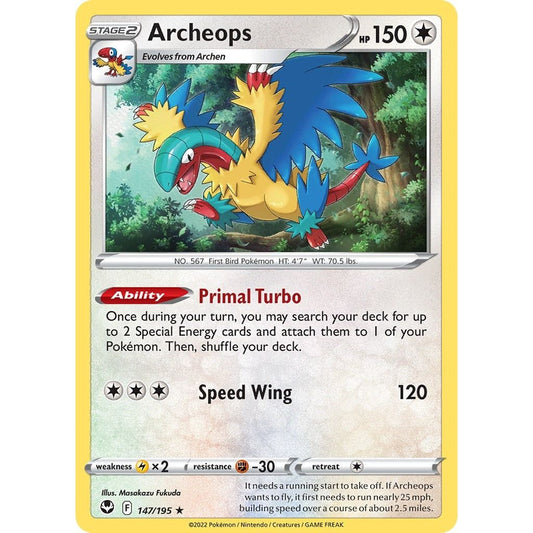 Image for Archeops (147/195) (PR) - Pokemon