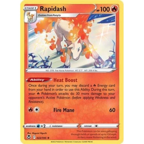 Image for Rapidash (022/195) (PR) - Pokemon