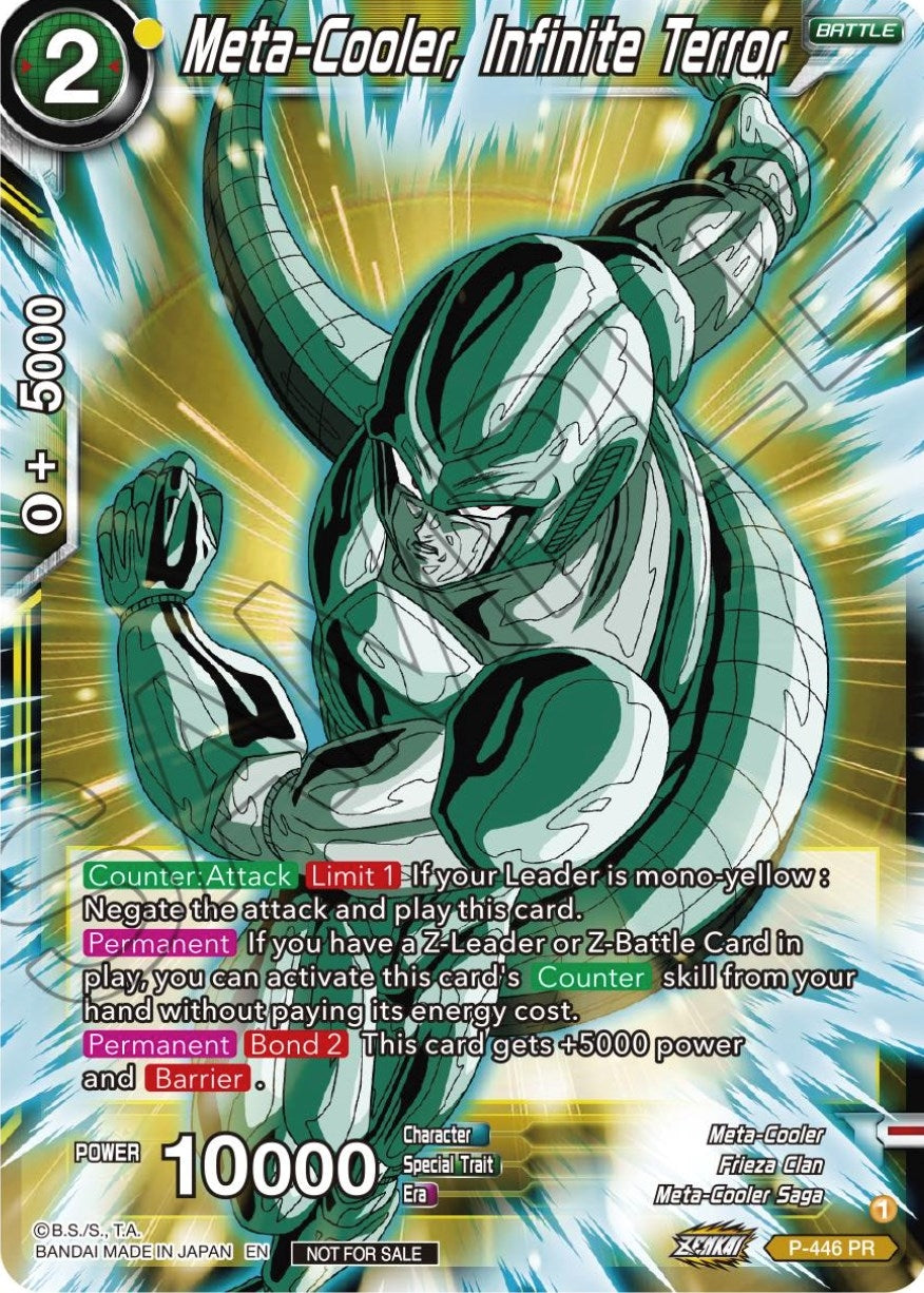 Image for Meta-Cooler, Infinite Terror (P-446) (TPR) - Dragon Ball Super: Masters
